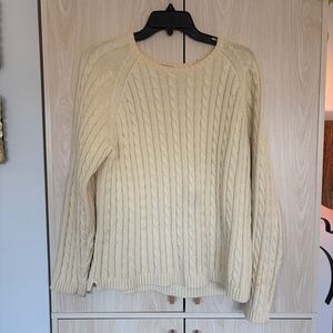 Butter Yellow LL Bean Vintage Sweater